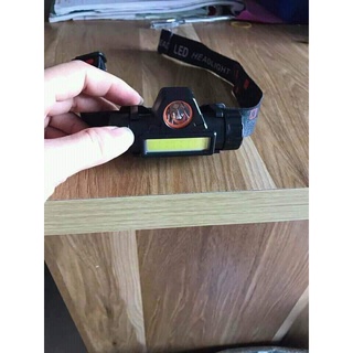 Đèn pin đội đầu siêu sáng 2 bóng 101 - tặng kèm pin và sạc