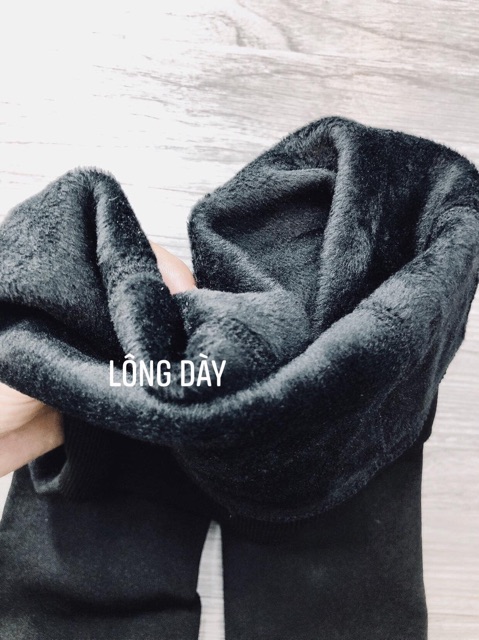 Quần legging lót nỉ