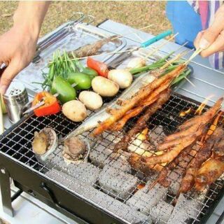 Bếp than hoa cao cấp có chân.