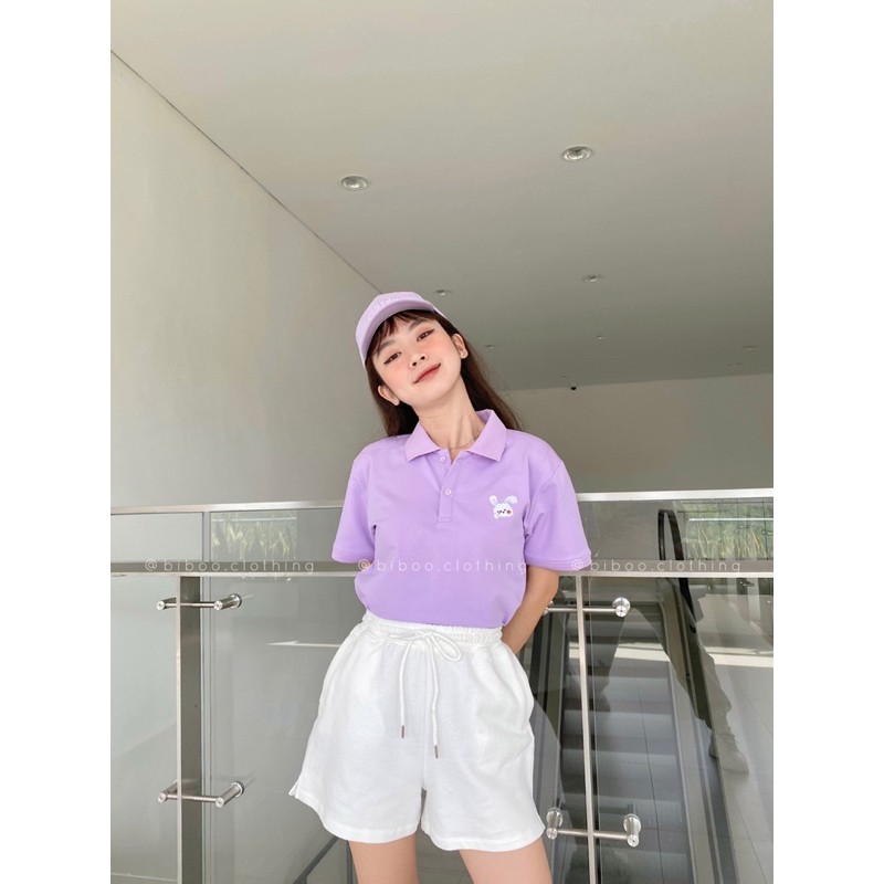 Áo polo THỎ TÍM | BigBuy360 - bigbuy360.vn