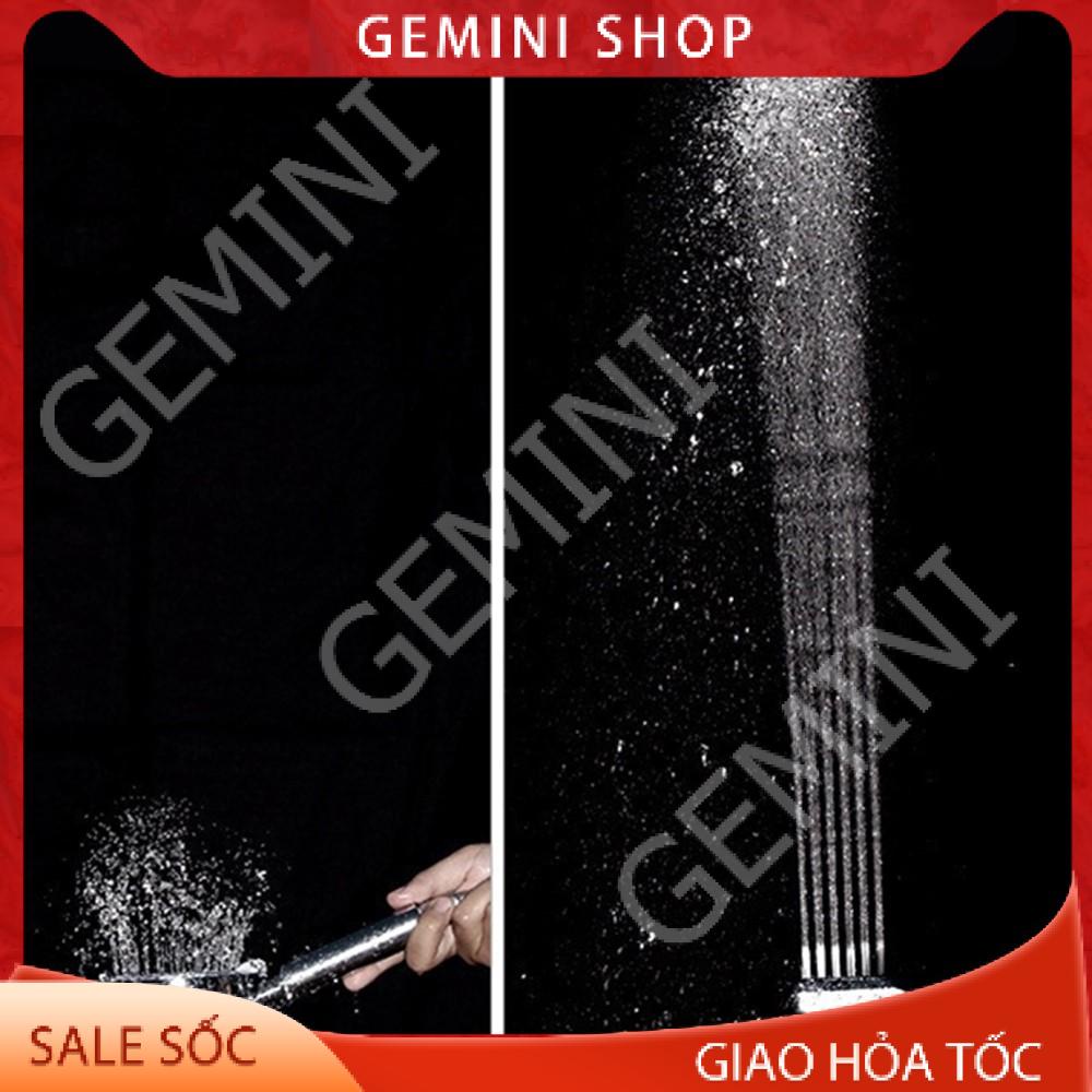 Đầu vòi sen tăng áp 300 lỗ áp suất cao phun tiết kiệm nước cho phòng tắm VS2 GEMINI SHOP