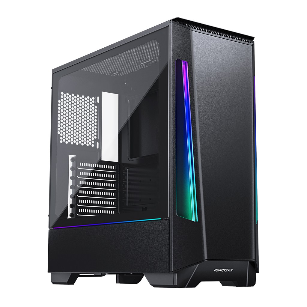 Vỏ case Phanteks Eclipse P360X Air Mid Tower case,Tempered Glass,DRGB,Satin Black - Tặng Fan 12mm