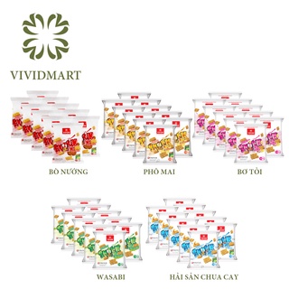 Snack mì ăn liền / mì trẻ em 5 vị bò nướng, bơ tỏi, phô mai / phomai, wasabi, hải sản chua cay – gói 30g - vifon