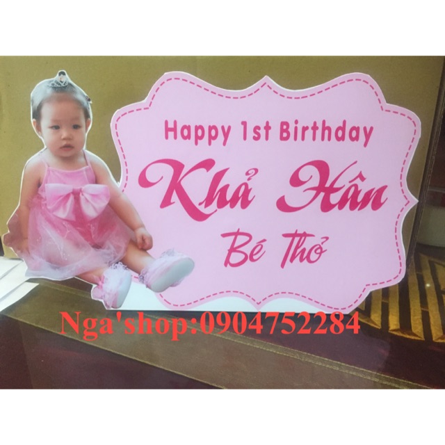 Tên bé đặt bàn kèm chibi