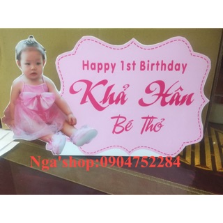 Tên bé đặt bàn kèm chibi