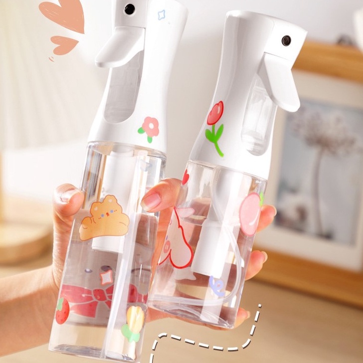 Miếng Dán Trang Trí Hình Bình Nước Hoạt Hình Dễ Thương DIY