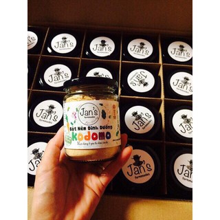 Bột nêm rau củ Kodomo 90g (Dành cho bé từ 6m tuổi)