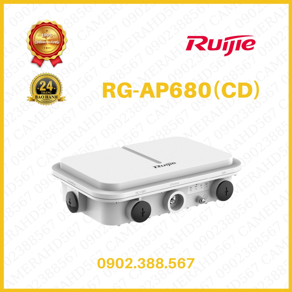 Bộ phát sóng Wifi ngoài trời Ruijie RG-AP680 (CD)