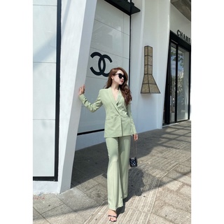 Set blazer và trouser màu xanh mint - Green Mint Blazer/ Trouser - Walenty