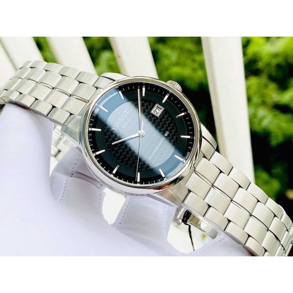 Đồng hồ nam dây thép Tissot Luxury Powermatic 80 Black T086.407.11.201.02 thumbnail