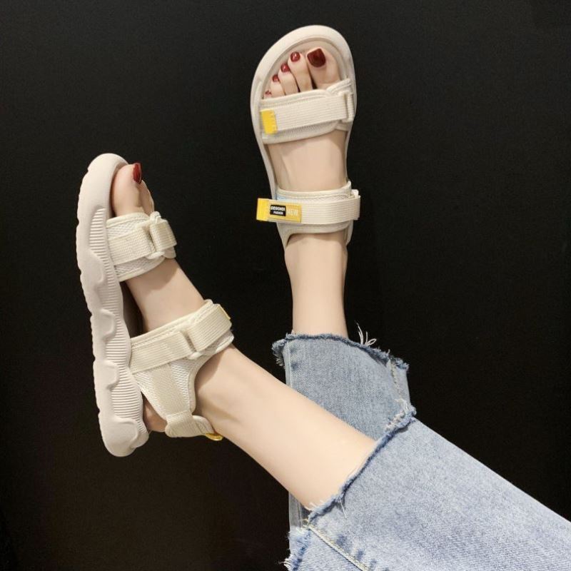 Giày Sandal Nitrogen071 Dây Quai Ngang Mắt Cá Mềm Thoải Mái Thời Trang Mùa Hè Cho Nữ