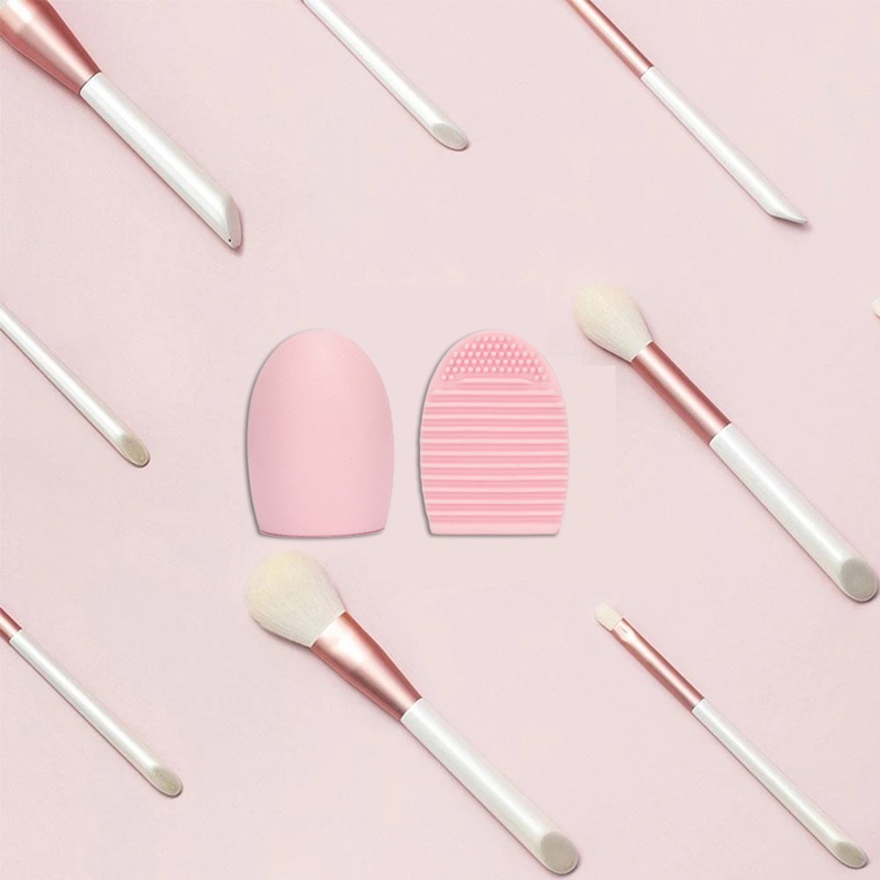 Miếng Silicone Vệ Sinh Cọ Trang Điểm 5 Màu