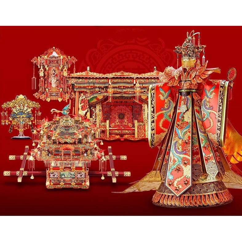 Mô Hình Lắp Ráp 3d Seri Đám Cưới Piececool - MU