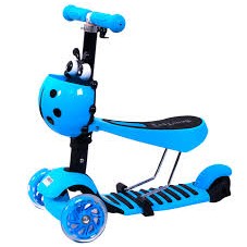 Xe Scooter cao cấp bánh phát sáng 3 trong 1 mẫu mới