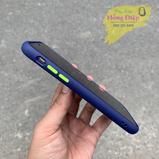 Ốp Lưng Nhám Viền Màu Cho Iphone