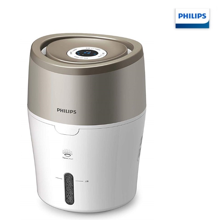 Máy tạo độ ẩm Philips HU4803/00, 15W tích hợp hệ thống bốc hơi tiên tiến ba giai đoạn với công nghệ NanoCloud