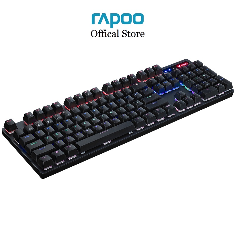 Bàn phím cơ gaming Rapoo V500 Pro Multi-mode wireless RGB (Đa kết nối: Bluetooth/ Usb 2.4GHz/ Có dây)