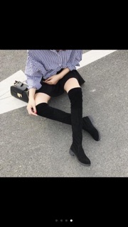 Boot đùi da lộn(có ảnh thật)