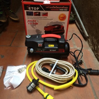 Máy rửa xe etop 1800w TẶNG BÌNH PHUN BỌT TUYẾT