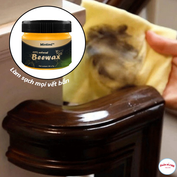 Sáp ong Beewax lau gỗ làm bóng sạch đồ gỗ - Thanhyen Shop fdhjhj677