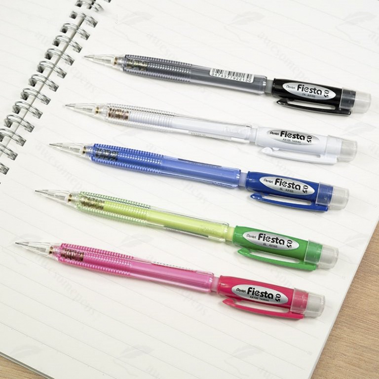 Bút Chì Bấm Pentel Bút Chì Kim Pentel Fiesta AX105 Nhiều Màu Ngòi 0.5mm