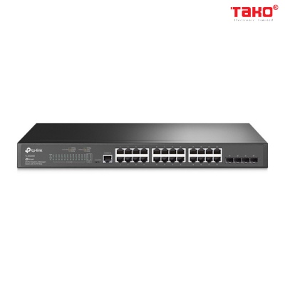 Bộ Chia Mạng, Thiết Bị Chuyển Mạch TL-SG3428 Swich 24 cổng Gigabit L2 với 4 khe cắm SFP