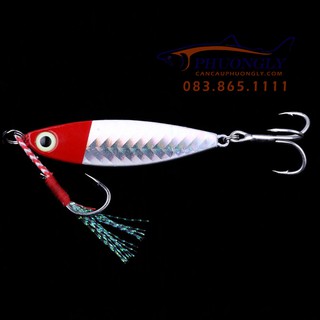 Mồi cá giả câu lure - mồi cá sắt 2 kiểu lưỡi siêu nhậy