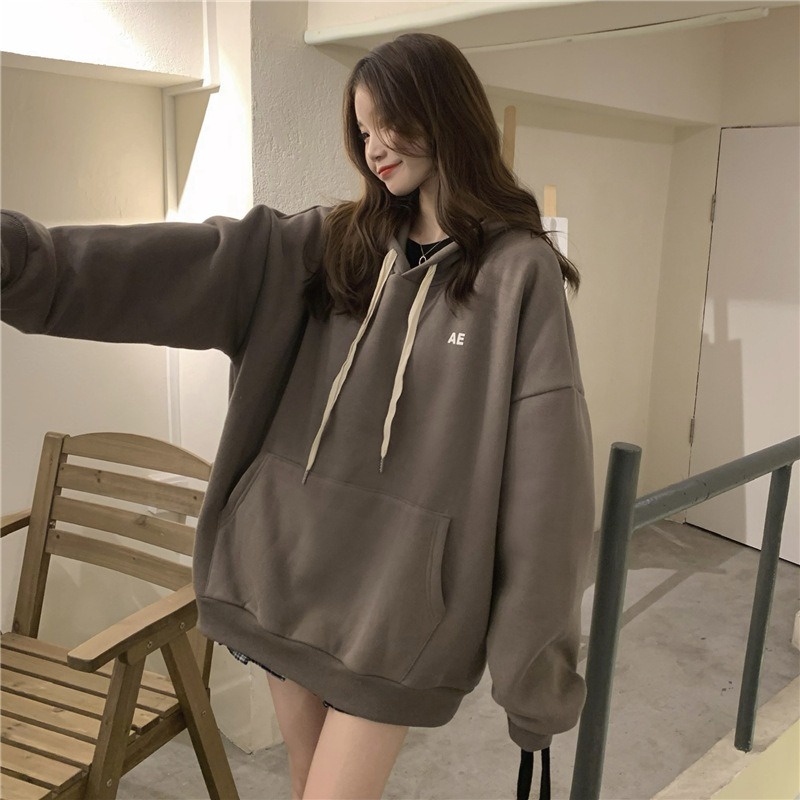 Áo hoodie nữ, áo hoodie nữ form rộng, áo nỉ HÓT Trend [ MA16 ]