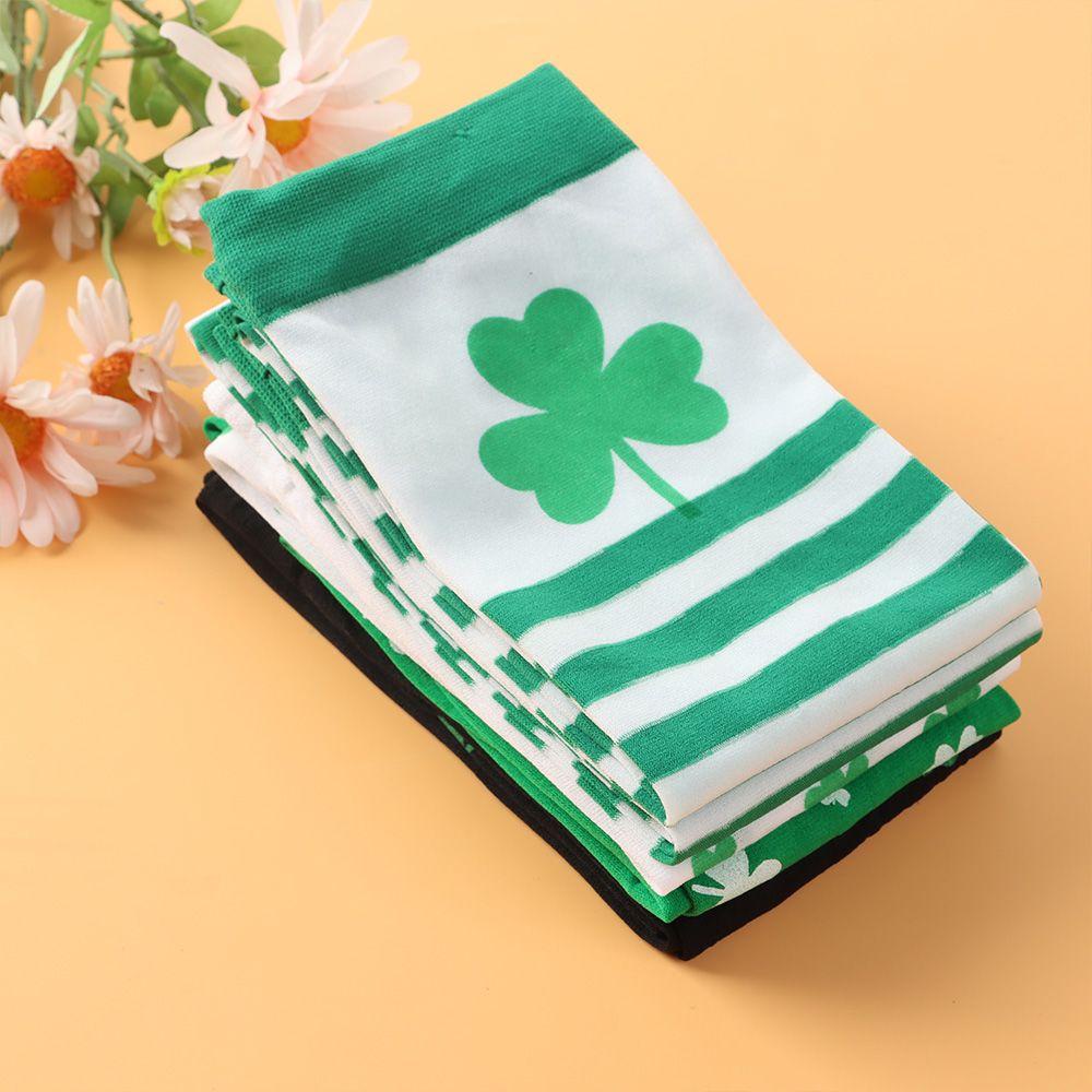 Vớ Dài Qua Gối Họa Tiết Cỏ May Mắn Dùng Hóa Trang Tiệc Tùng