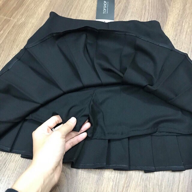 Chân váy xếp ly dáng vừa gần đến gối 3 size S M L | BigBuy360 - bigbuy360.vn