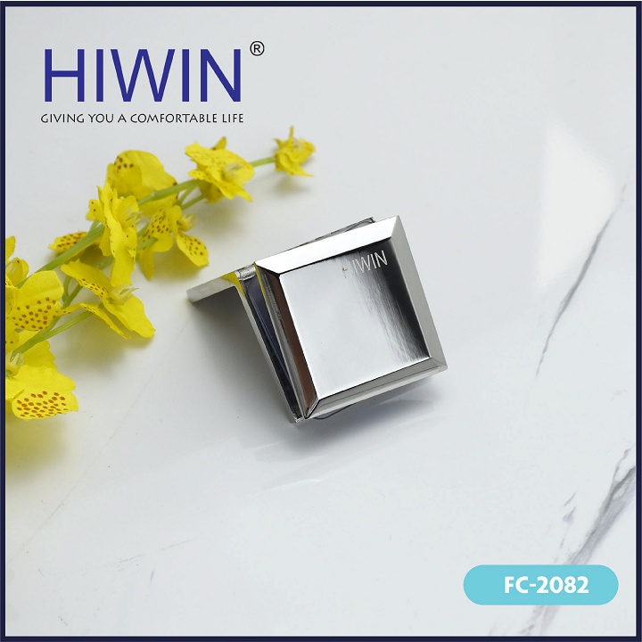 Bộ phụ kiện vách tắm kính kết cấu 135 độ chất liệu inox 304 mặt gương HIWIN