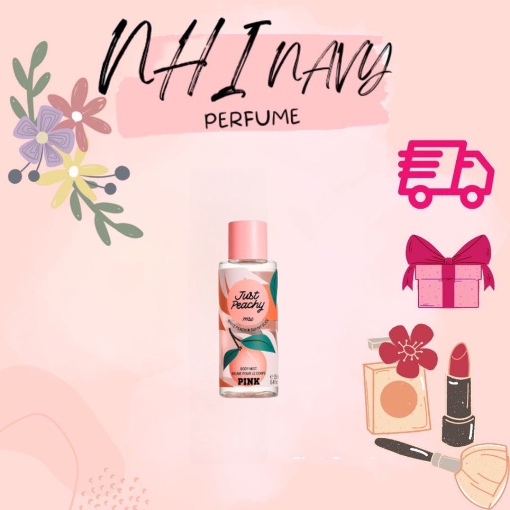 Body mist xịt thơm toàn thân Just Peachy