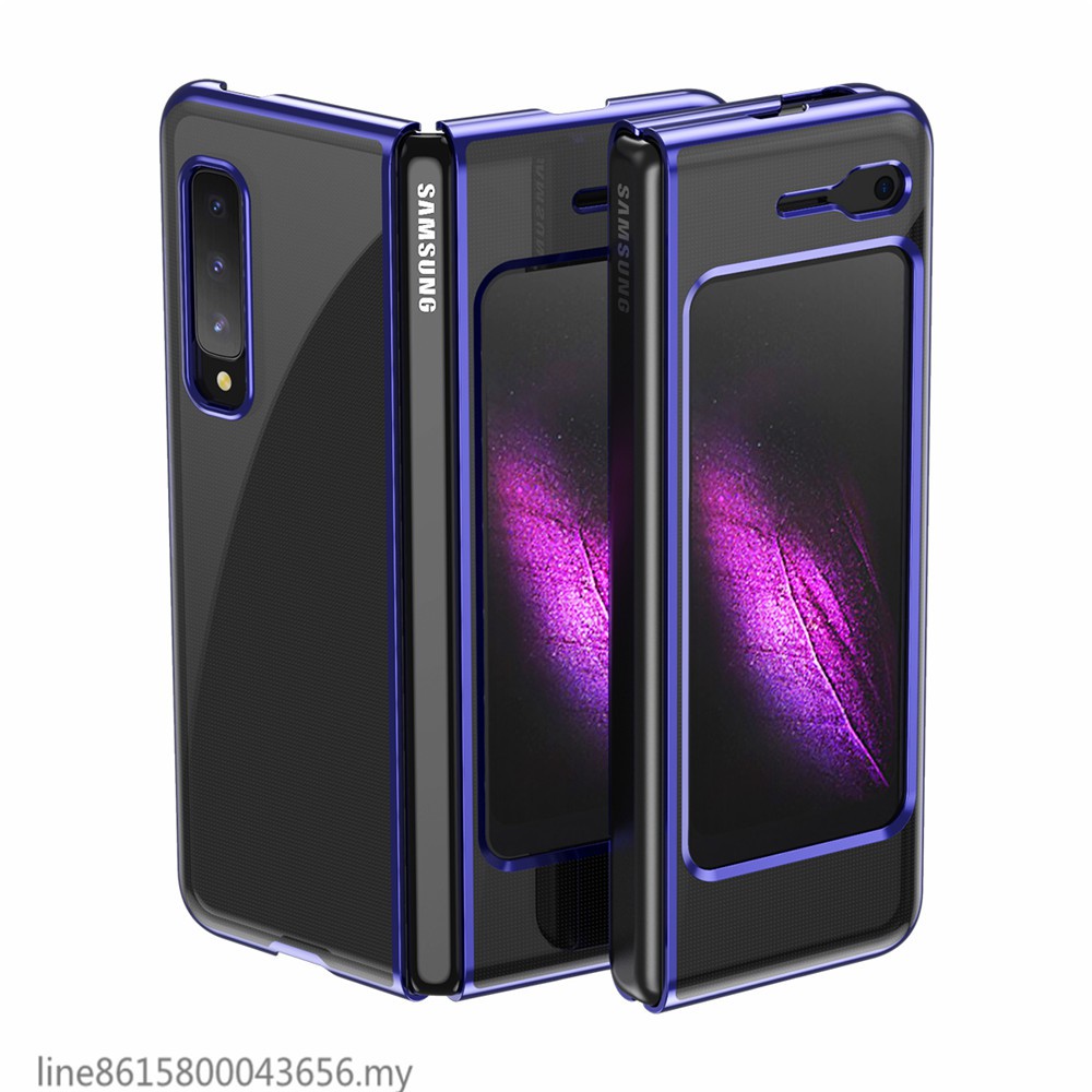 Ốp Điện Thoại Nắp Lật Màu Trong Suốt Cho Samsung Galaxy Z Fold Galaxy Z Fold 1 Galaxy W2020 5g F907N F9000