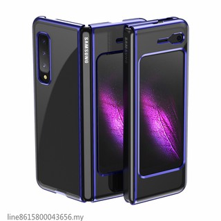 Ốp Điện Thoại Nắp Lật Màu Trong Suốt Cho Samsung Galaxy Z Fold Galaxy Z Fold 1 Galaxy W2020 5g F907N F9000