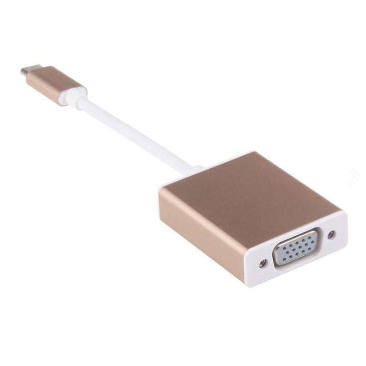 Cáp USB Type-C to VGA cho Macbook chuẩn USB 3.1 Type-C