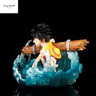 Mô Hình Monkey D. Luffy có đèn Led - Cao 8cm