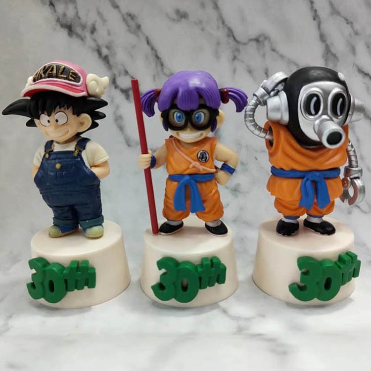 💝[Xả kho]  Mô hình songoku arale kỷ niểm 30 năm ( Dragonball )