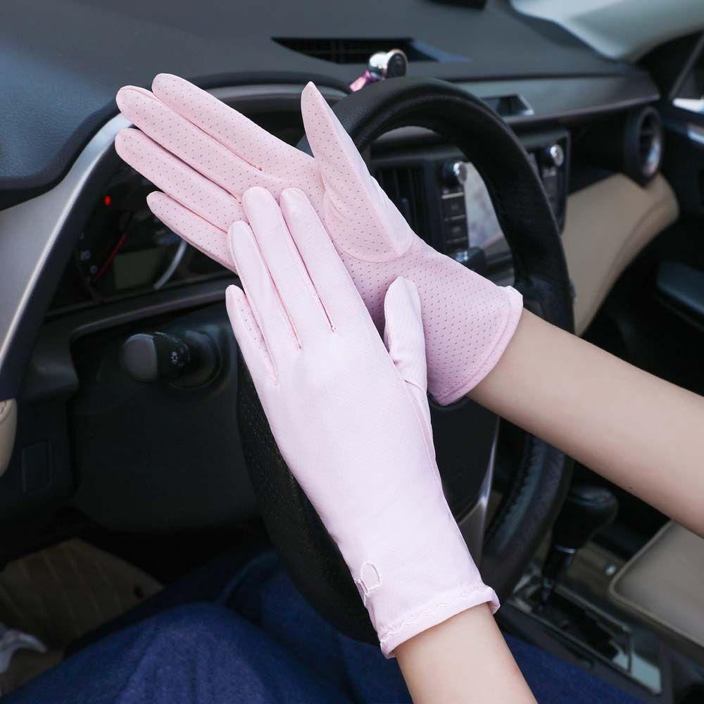 DARNELL Đôi Găng Tay Chống Nắng Chống Trượt Thoáng Khí Cho Nữ