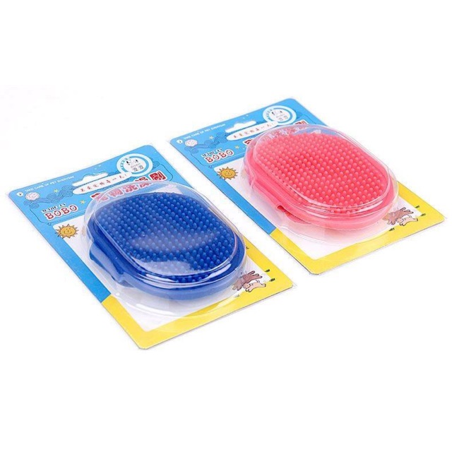 Găng tay tắm cho chó mèo matxa