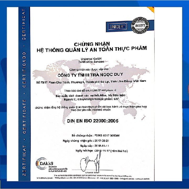 Cao atiso nước không đường Ngọc Duy - Hộp 10 ống