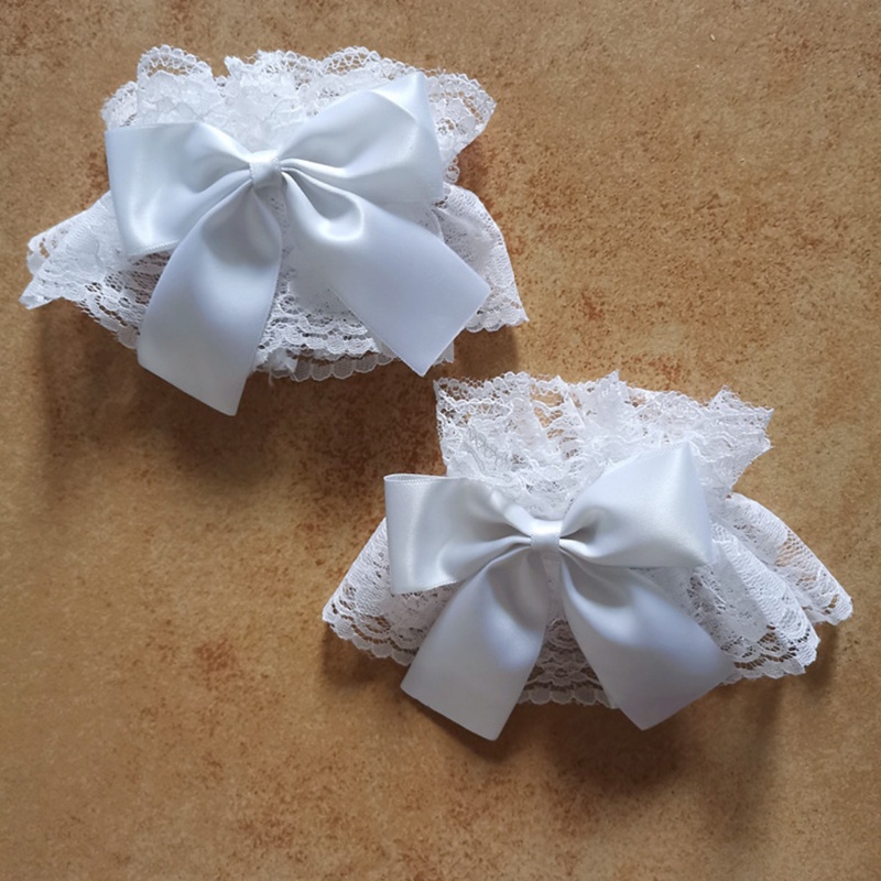 Youyo Vòng Đeo Tay Vải Tuyn Phối Ren Hoa Nhún Bèo Ngọt Ngào Phong Cách Hoạt Hình Nhật Bản Lolita