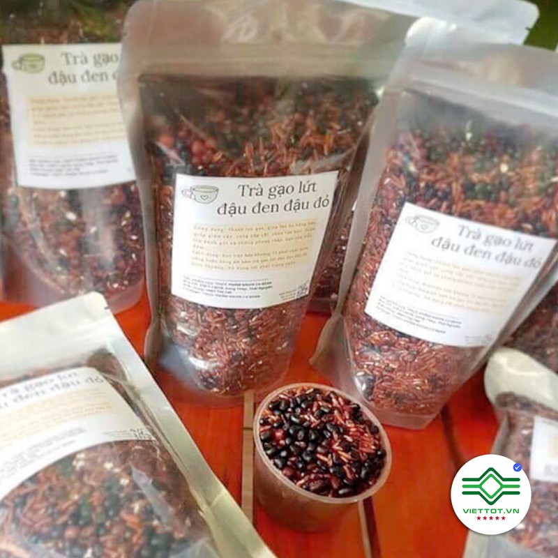 Trà Gạo Lứt - Đậu Đen, Đậu Đỏ, Hoa Nhài rang sẵn 500gram  - T144 | BigBuy360 - bigbuy360.vn