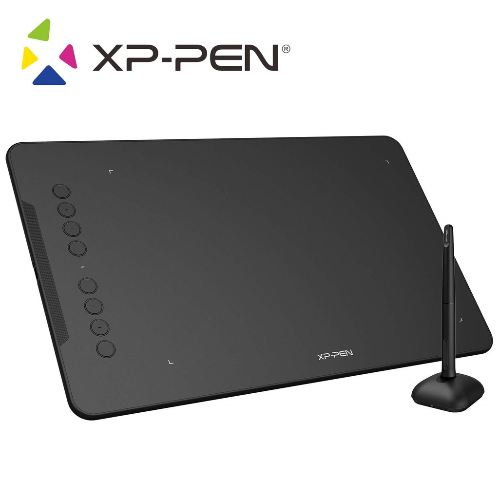 Bảng vẽ máy tính XP-Pen Deco 01 V2 hỗ trợ kết nối với điện thoại Andoird - Bảng vẽ đồ họa kèm bút vẽ không pin