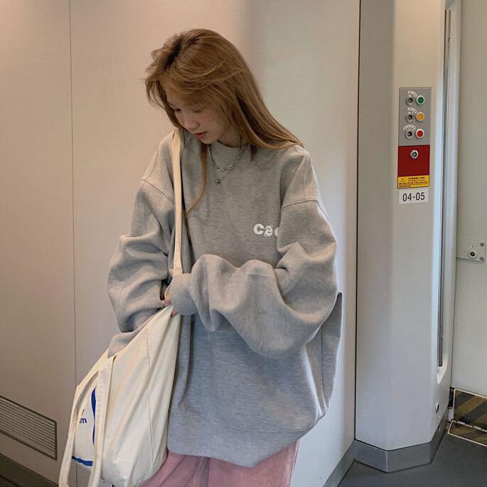 Áo Sweater Tay Dài Phong Cách Hàn Quốc Trẻ Trung Cho Nữ | BigBuy360 - bigbuy360.vn