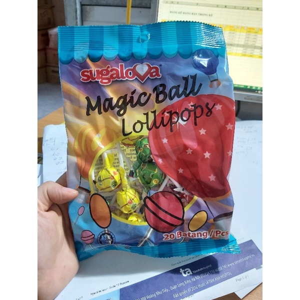 Kẹo mút Quả cầu ma thuật SUGALOVA