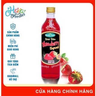 [DATE MỚI NHẤT] Siro Dâu Golden Farm - Giải Khát