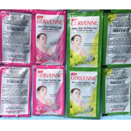 Sữa Tắm Gervenne hương nước hoa (3 gói hàng mẫu thử) giá 3k ( giao màu ngẫu nhiên ) | BigBuy360 - bigbuy360.vn
