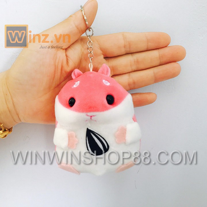 Móc khóa gấu bông Hamster V.2 Andhere