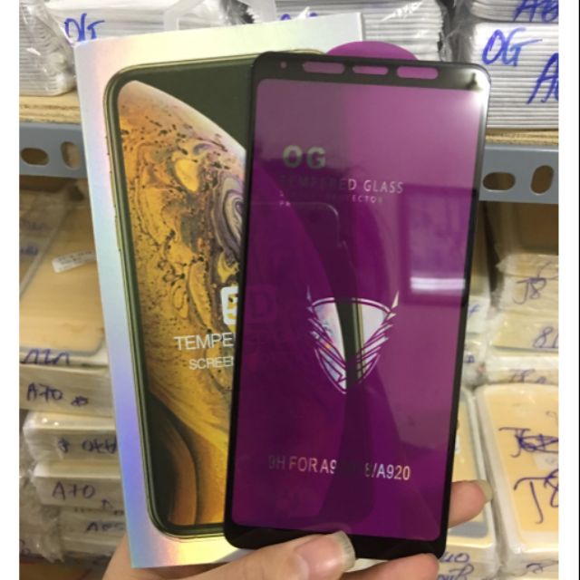 Dán Full màn OG cho A9 2018 - Siêu xịn-Khoan không thủng