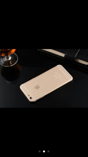 Dán Cacbon ip5/6/6plus/7/7plus  Mặt sau